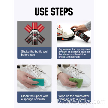 apavu tīrīšanas šķidruma apavu kopšanas produkts